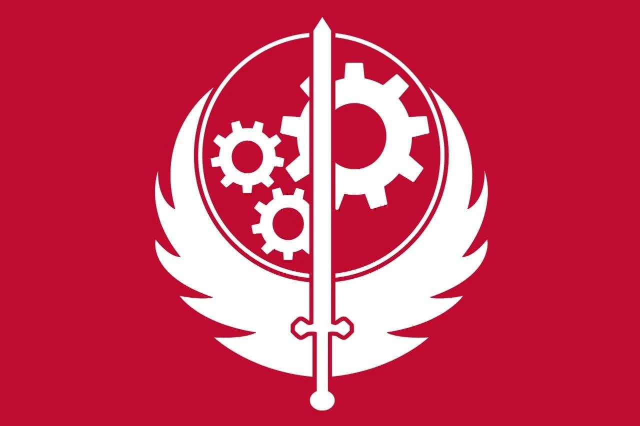 Fallout Brotherhood of Steel Flag