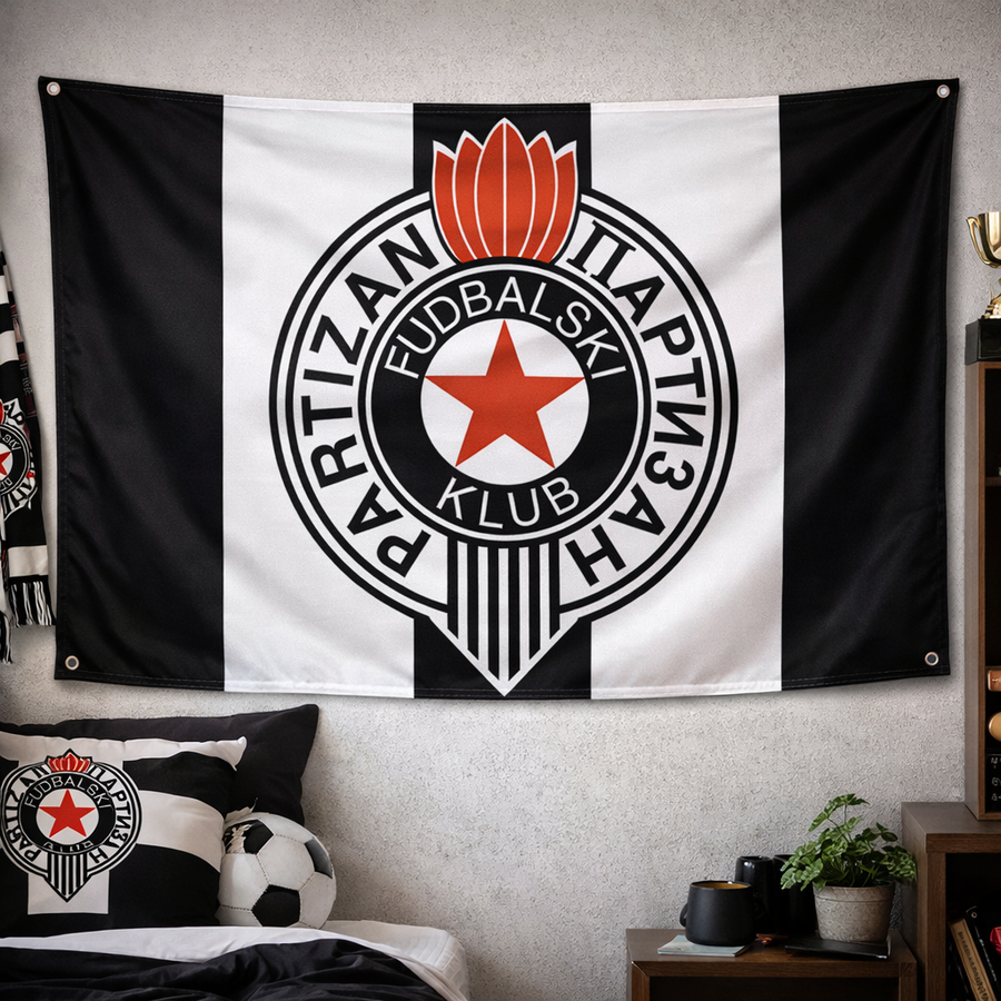 Bandera de FK Partizan