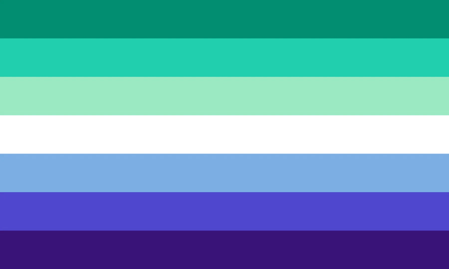 Bandera de Gay Men Orgullo