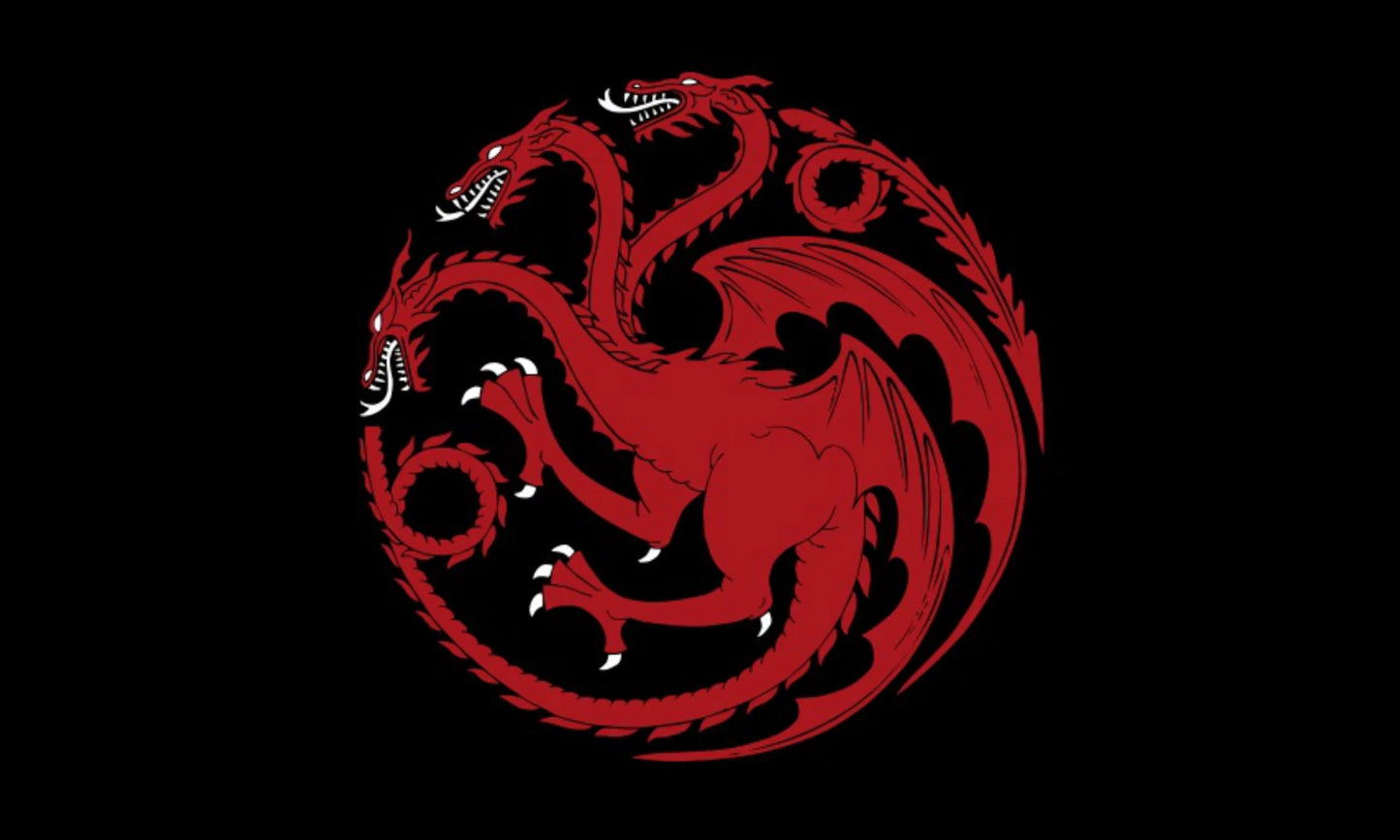 GOT House Targaryen Flag