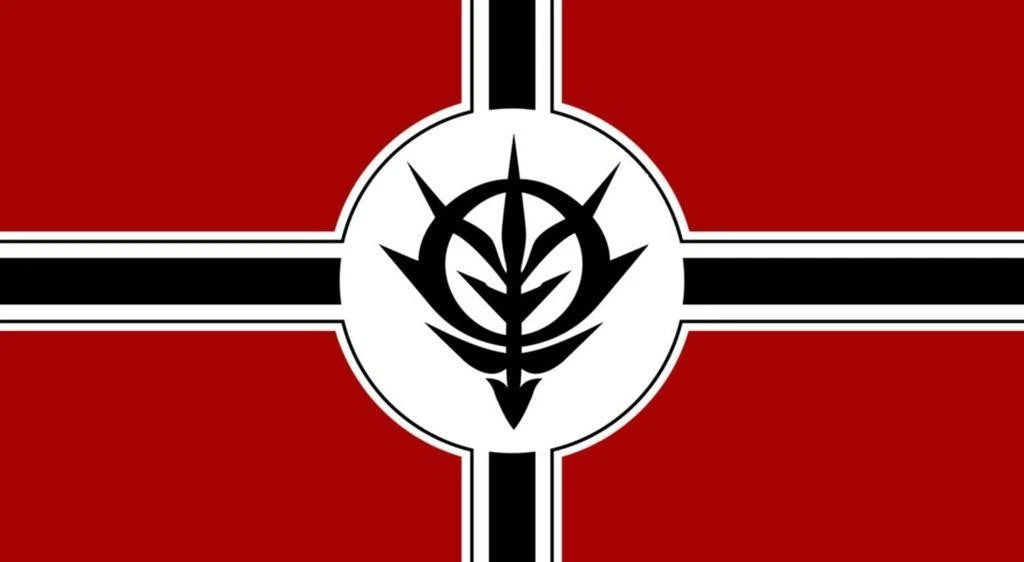 Drapeau de Zeon — Gundam