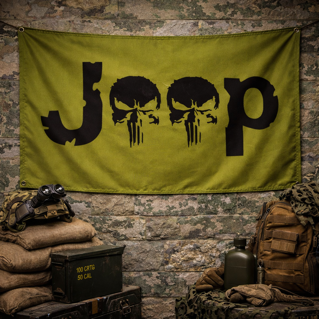 Drapeau Jeep