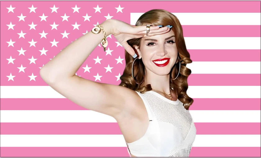 Lana Del Rey Flag