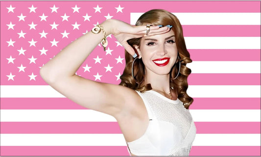Lana Del Rey Flag