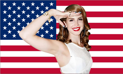Lana Del Rey Flag