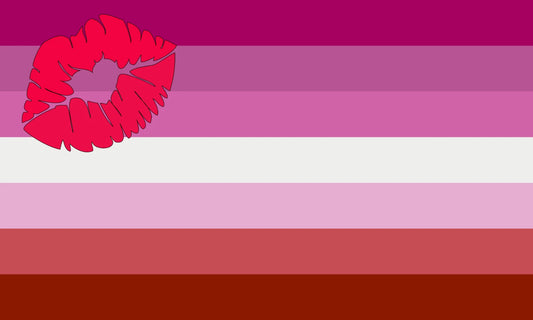 Lipstick Lesbian Pride Flag