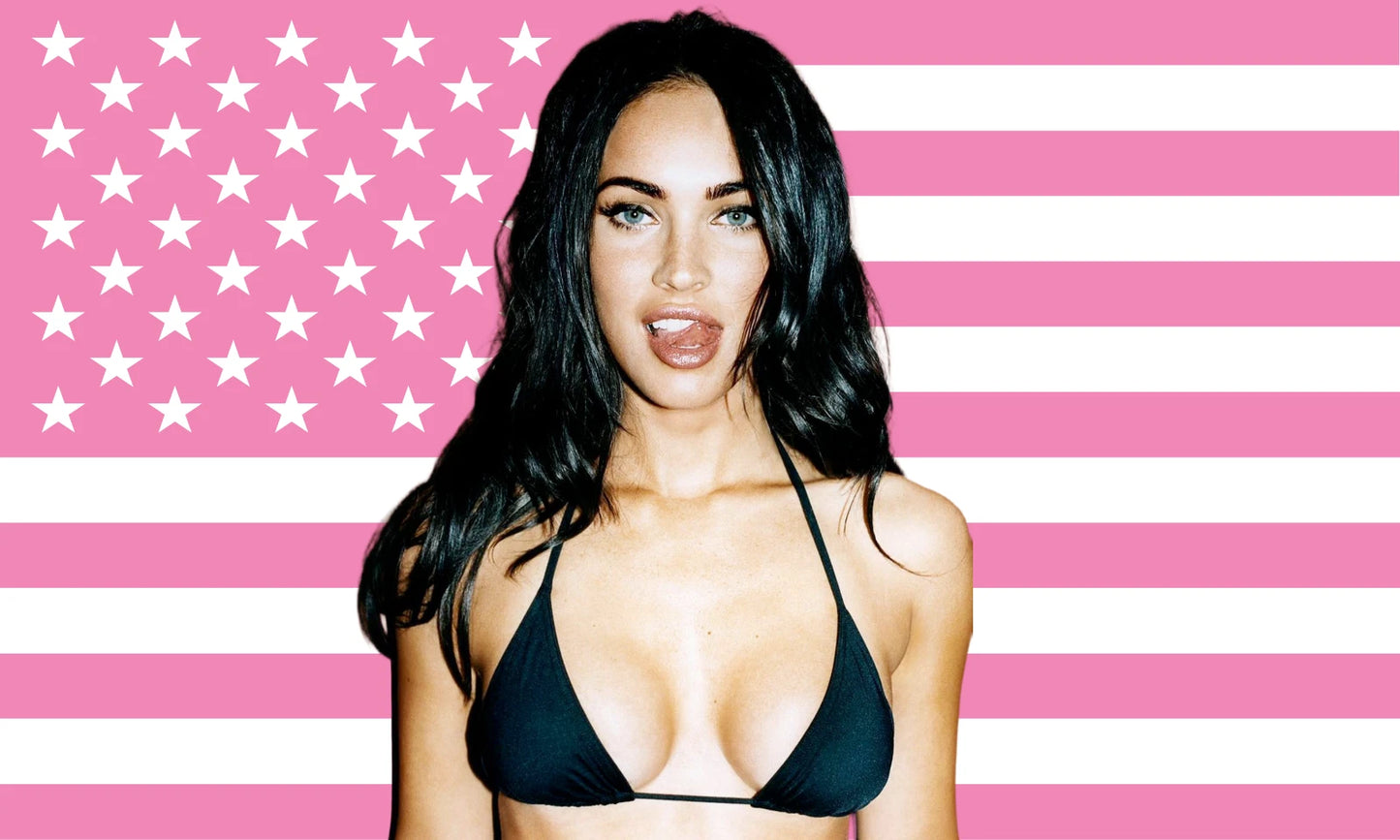 Megan Fox Flag