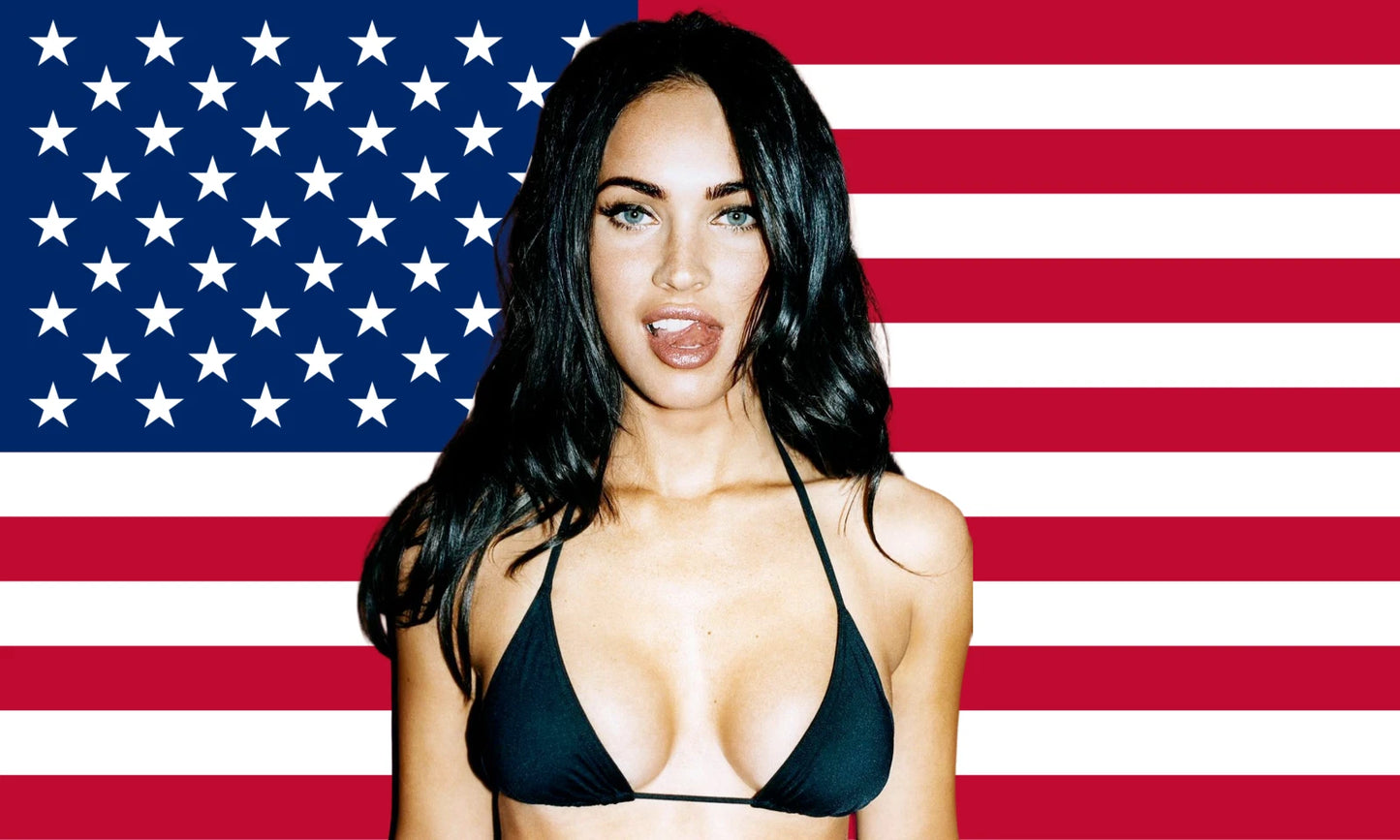 Megan Fox Flag