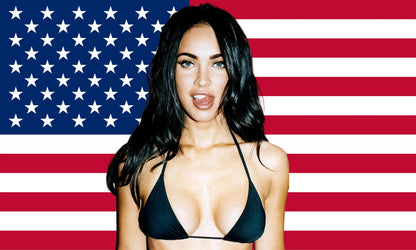 Megan Fox Flag