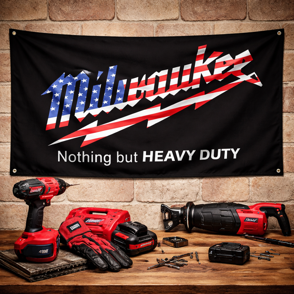 Milwaukee Tools Flag