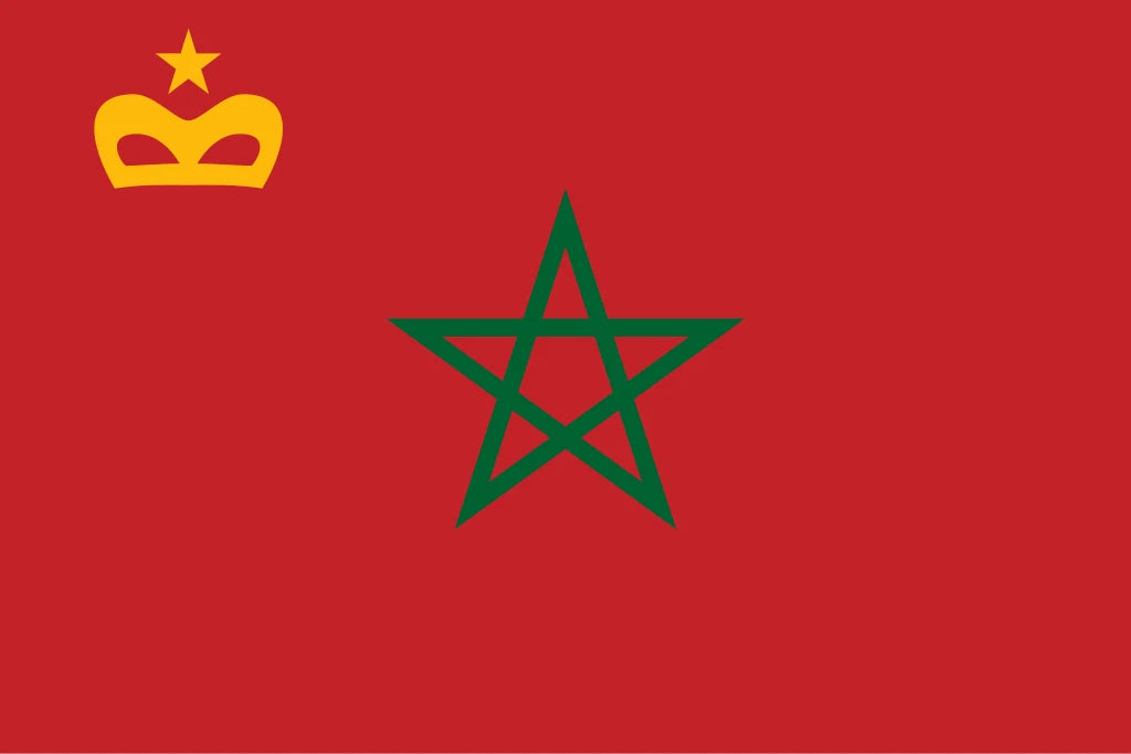 Morocco Civil Ensign Flag
