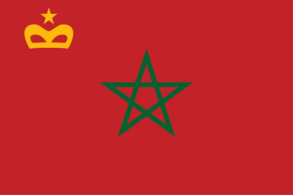Morocco Civil Ensign Flag
