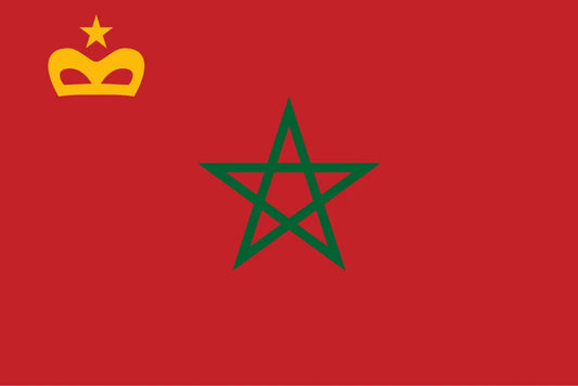 Morocco Civil Ensign Flag