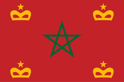Morocco Naval Ensign Flag