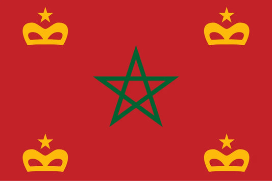 Morocco Naval Ensign Flag