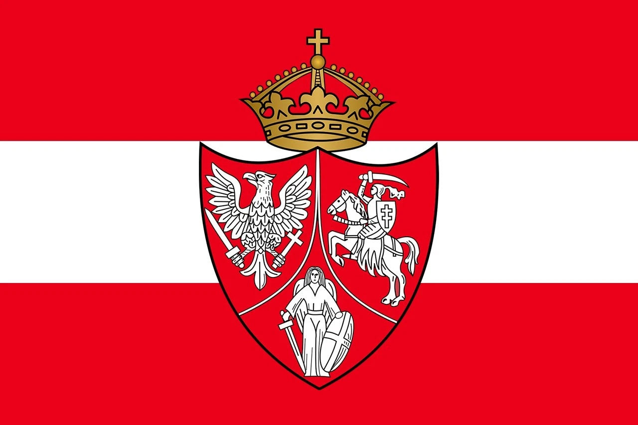 Share Polish Lithuanian Ruthenian Flag