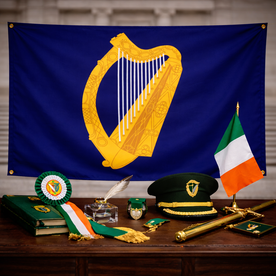Bandera de Presidential Standard of Irlanda