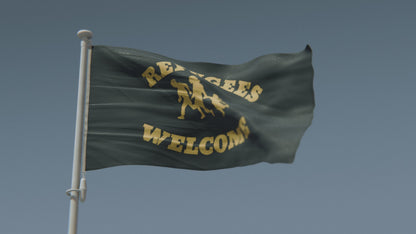 Refugees Welcome Flag