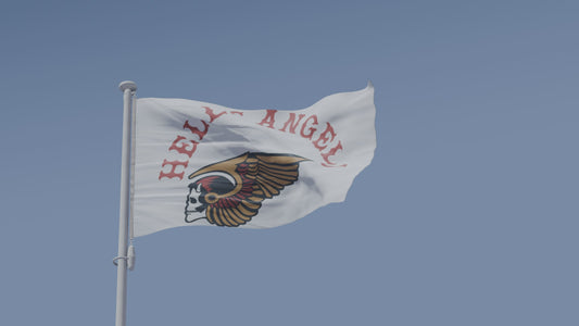Hells Angels Inspired Flag