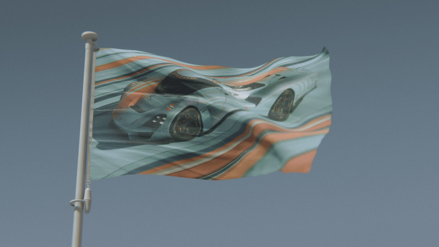 Gulf Racing Flag