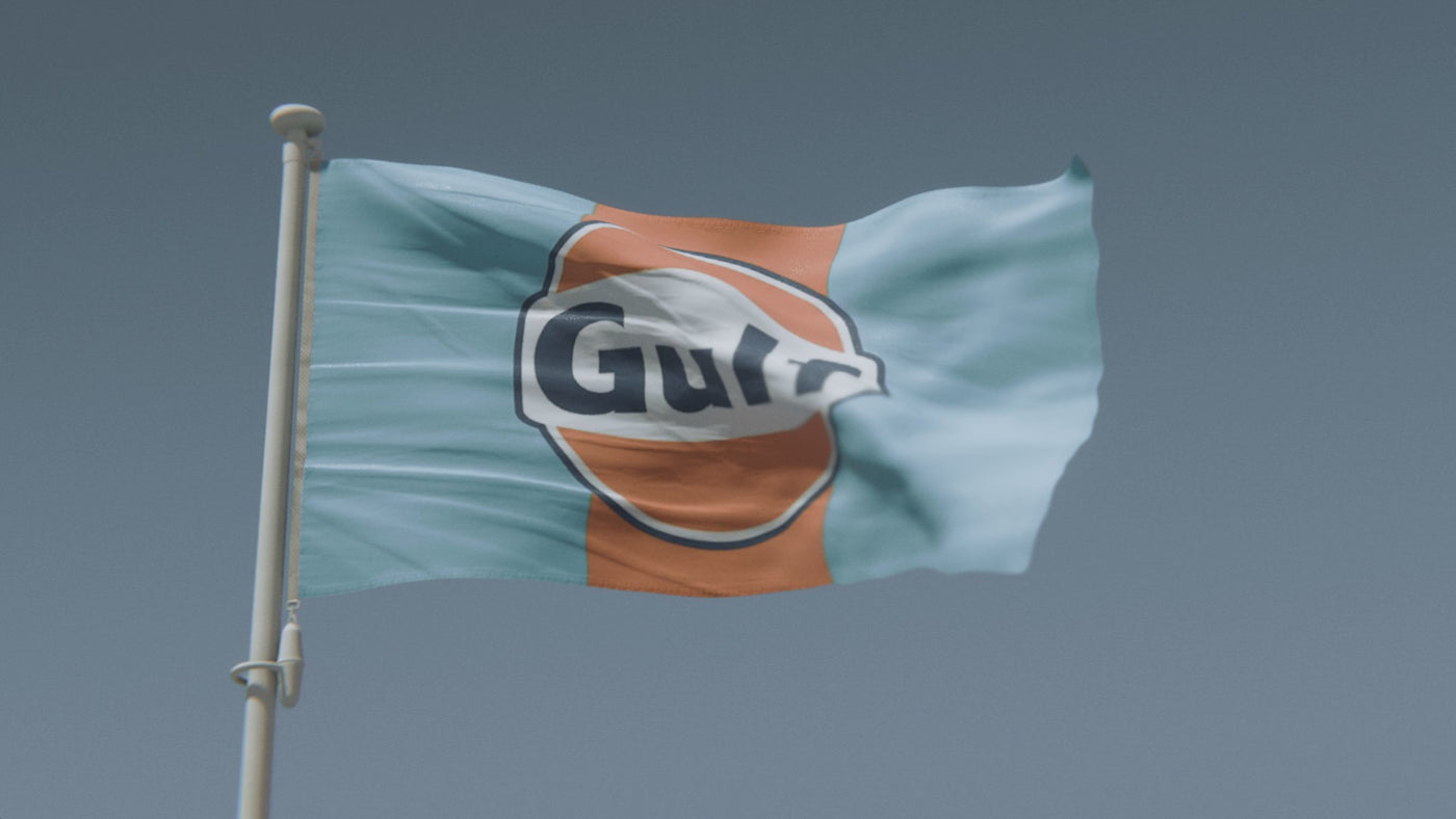 Gulf Racing Flag