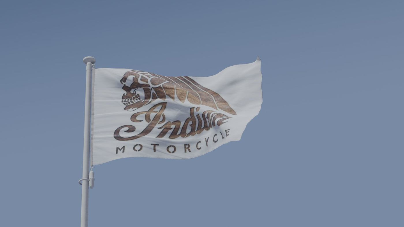 Drapeau Indian Motorcycle