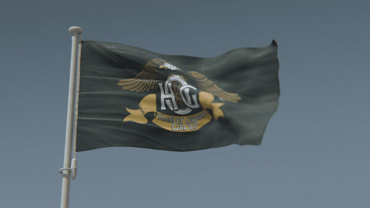 Harley Owners Group Flag