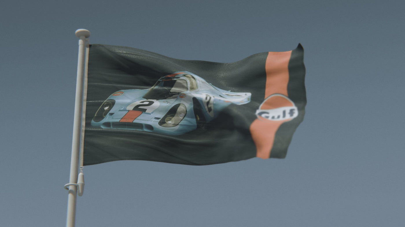 Gulf Racing Flag