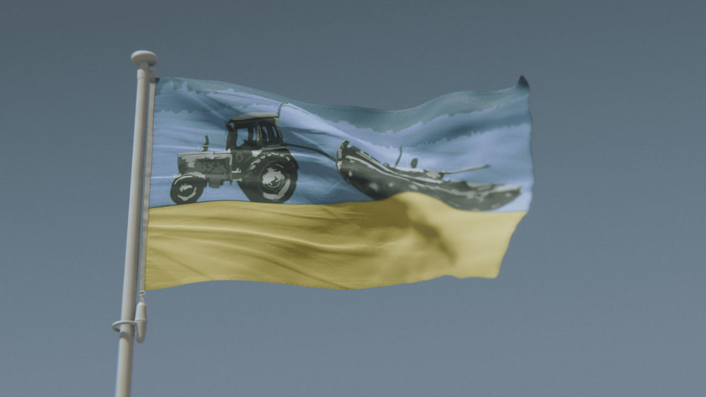 Slava Ukraini Flag