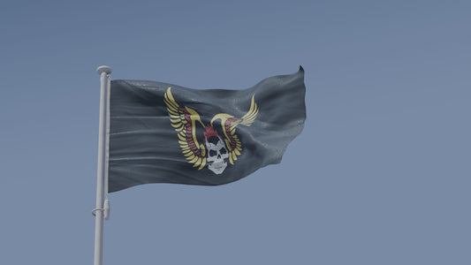 Hells Angels Inspired Flag