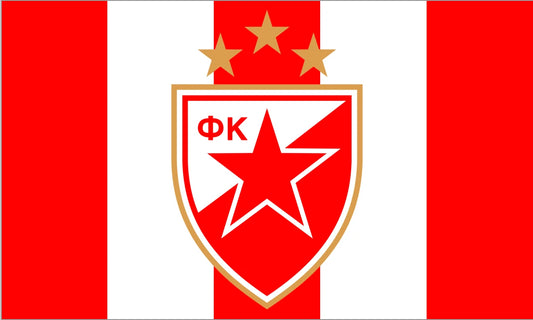 Red Star Belgrade Flag