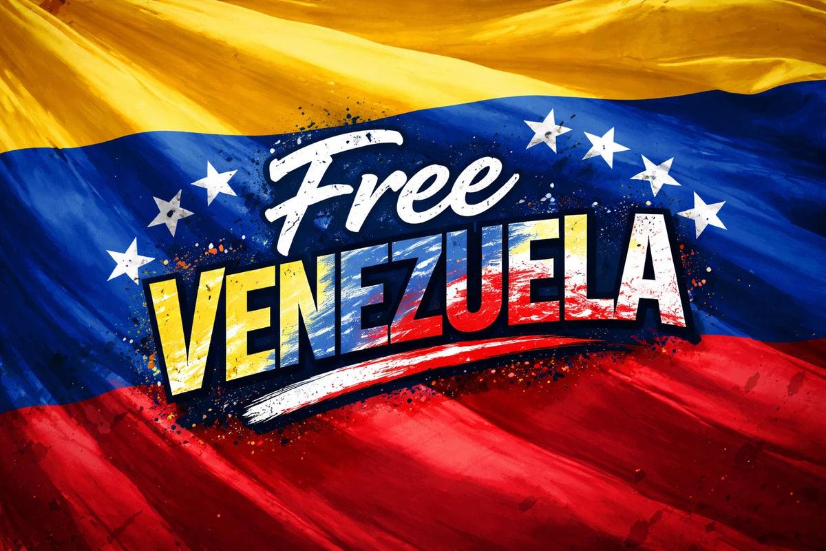 Drapeau Venezuela Libre