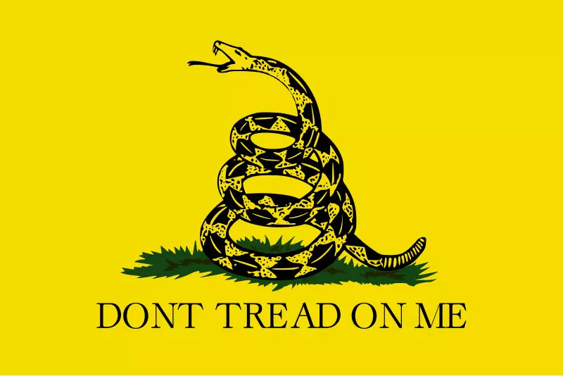 Drapeau Gadsden « Don’t Tread On Me »