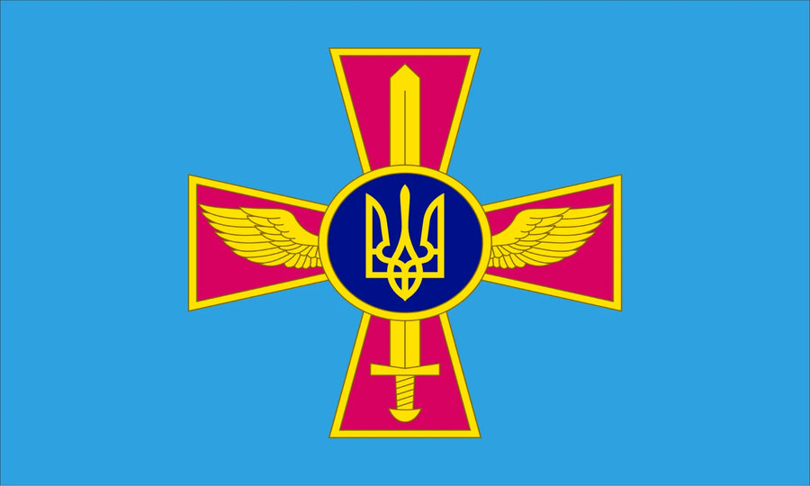 Bandera de Ucraniana Fuerza Aérea