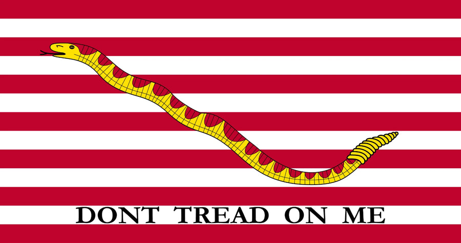 Drapeau Gadsden « Don’t Tread On Me »
