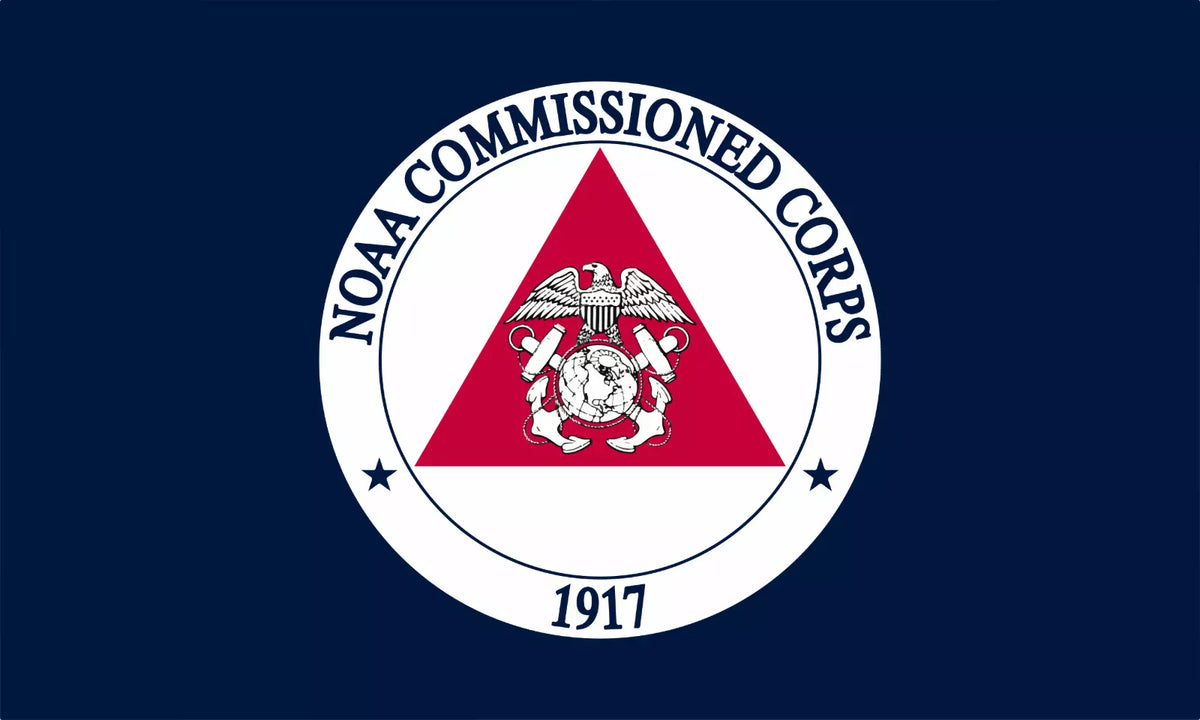 Drapeau du corps des officiers de la NOAA