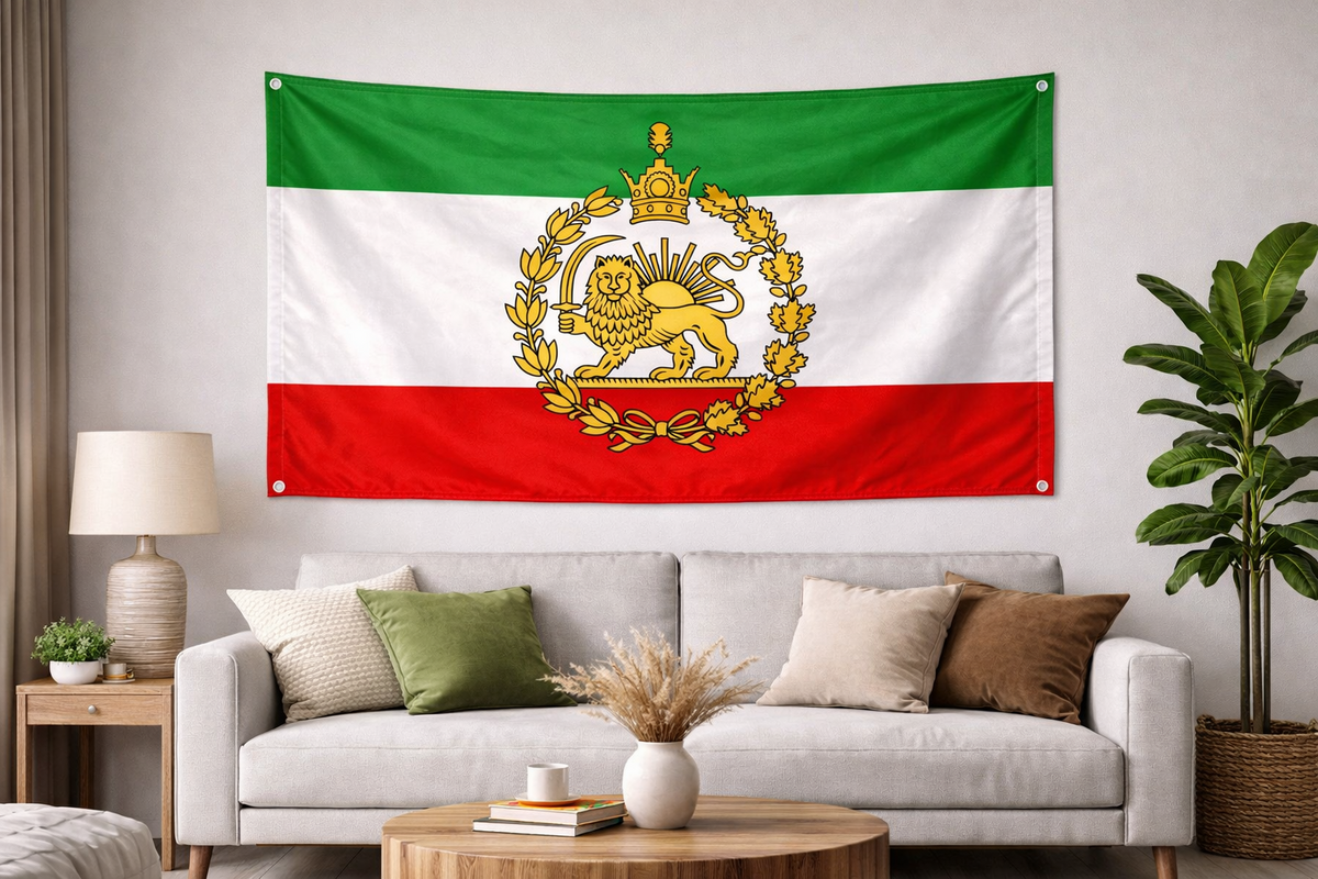 Bandera de Persia Pahlavi Dynasty