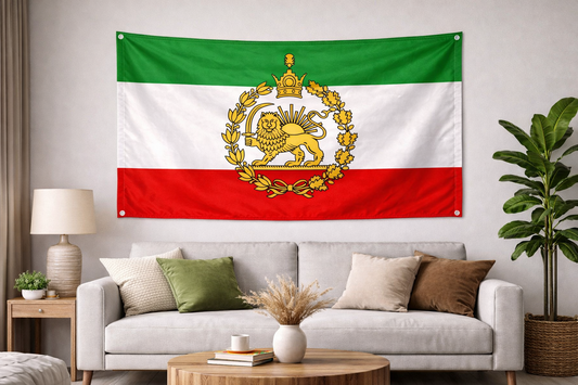Persia Pahlavi Dynasty Flag