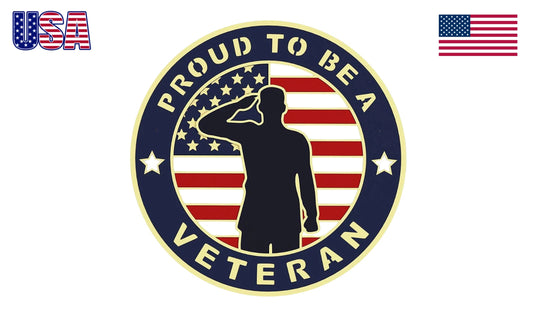 Proud to Be a Veteran Flag