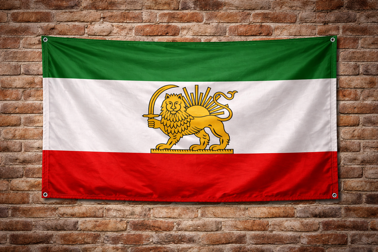 Persia Pahlavi Dynasty Flag