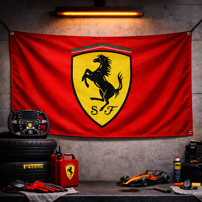 Scuderia Ferrari Flag