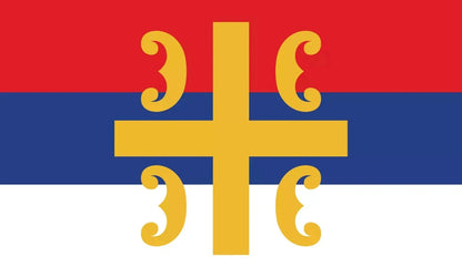 Serbian Cross Flag