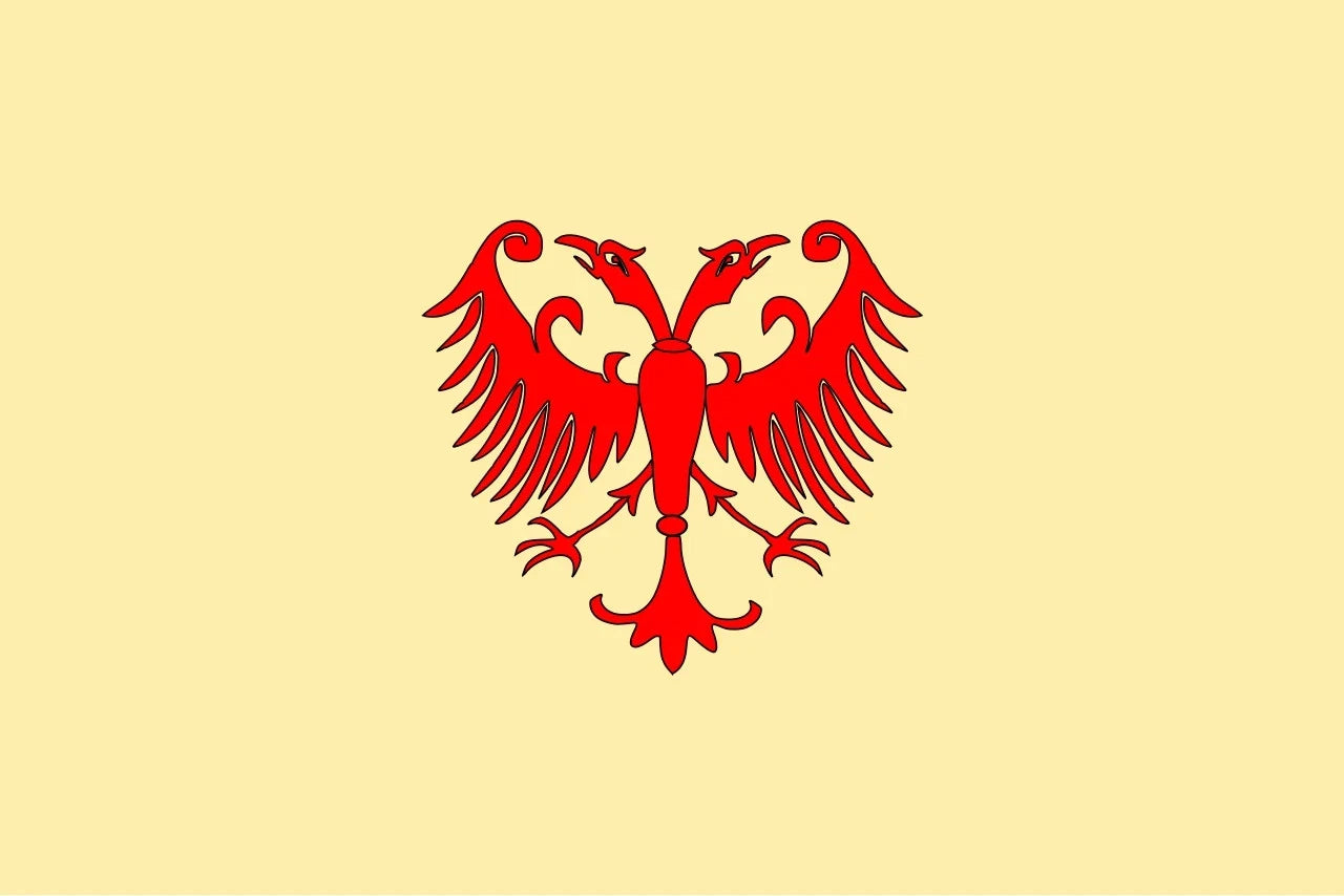 Serbian Empire Flag
