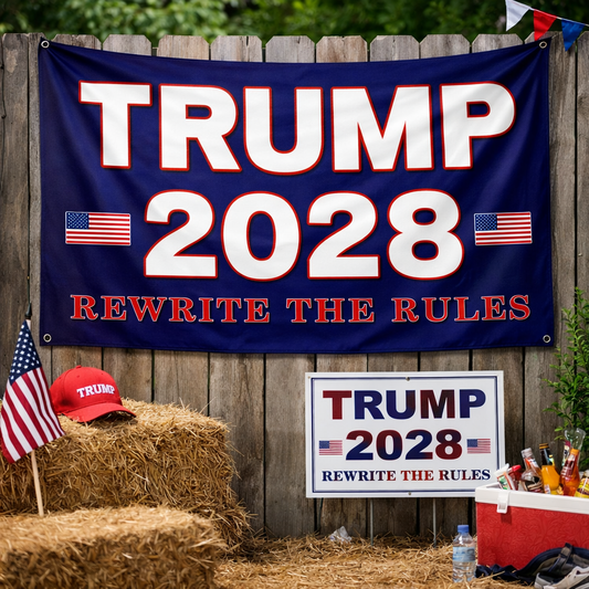 Trump 2028 Flag