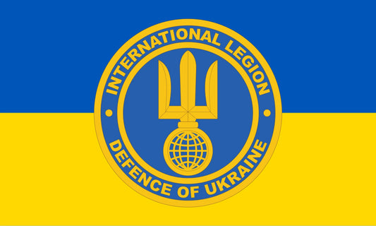 Ukraine International Legion Flag
