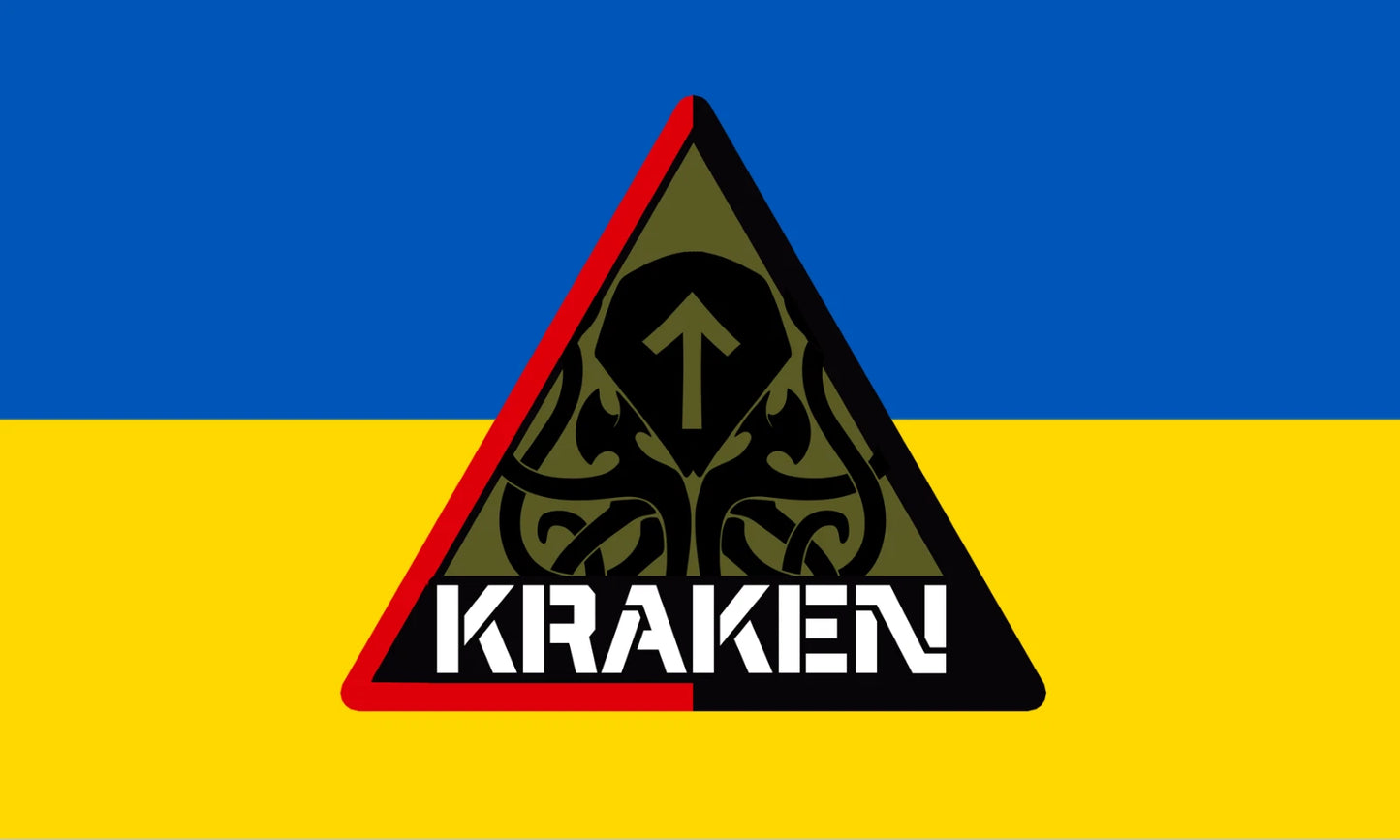 Ukraine Kraken Regiment Flag