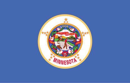 Vintage Minnesota State Flag